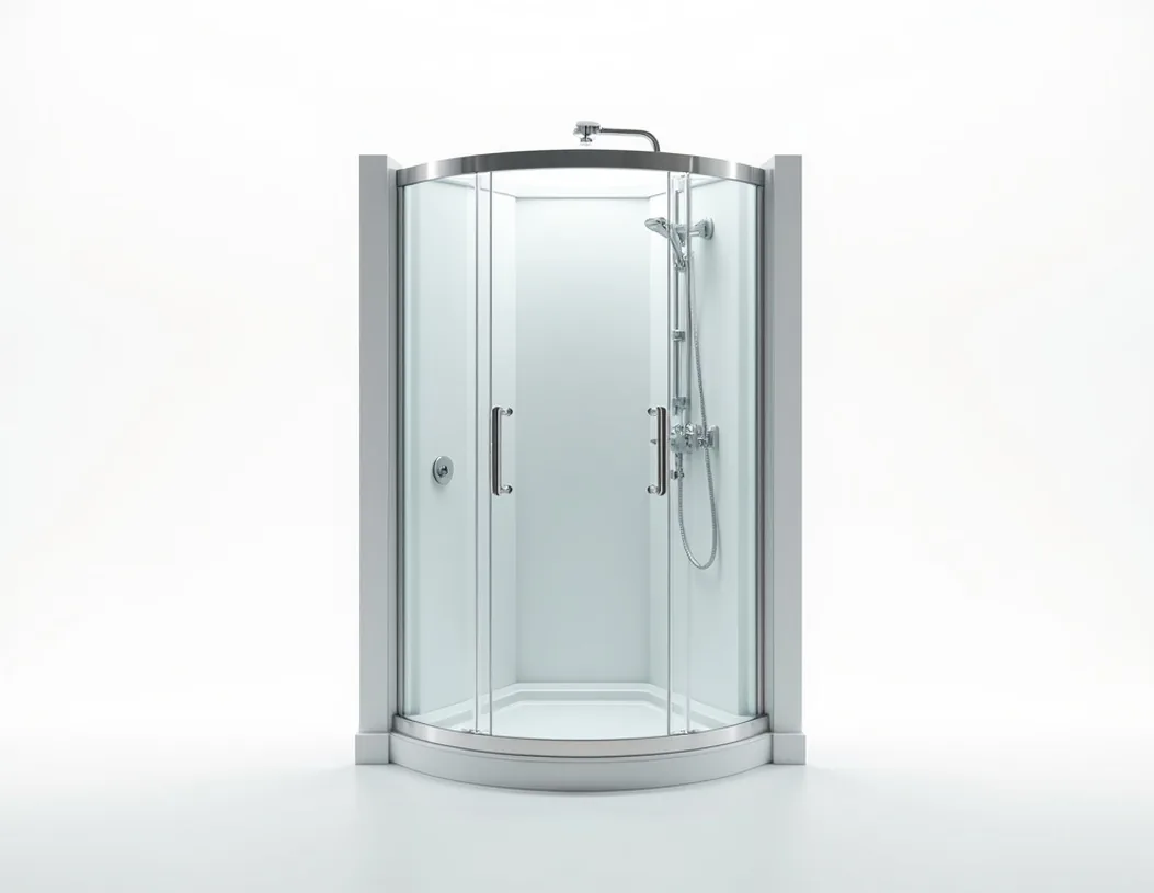 AquaVita ProSteam 9000 steam shower cabin front view